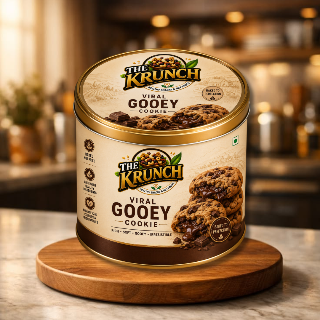 Viral gooey cookie tin
