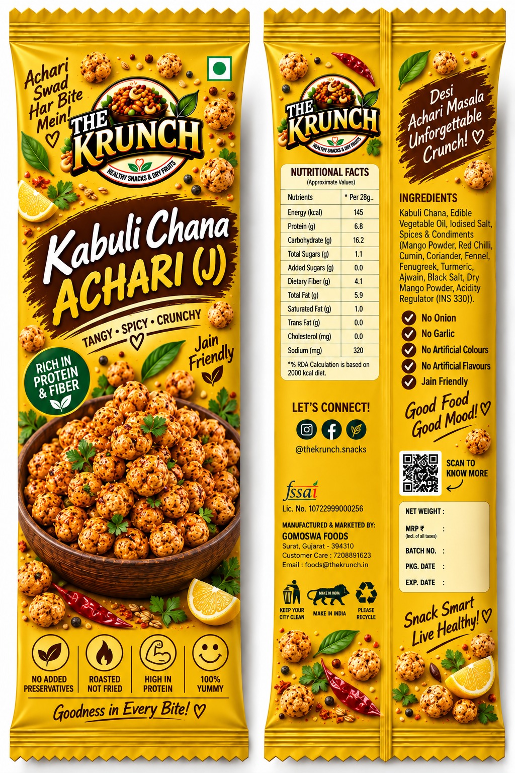 Kabuli Chana Achari